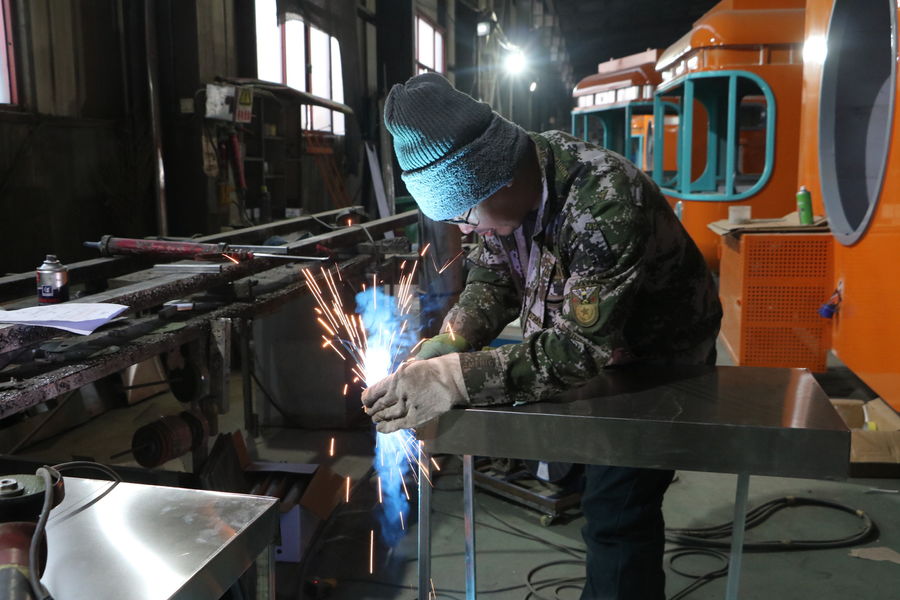Shandong Chen Shanshan Automobile Co. línea de producción del fabricante