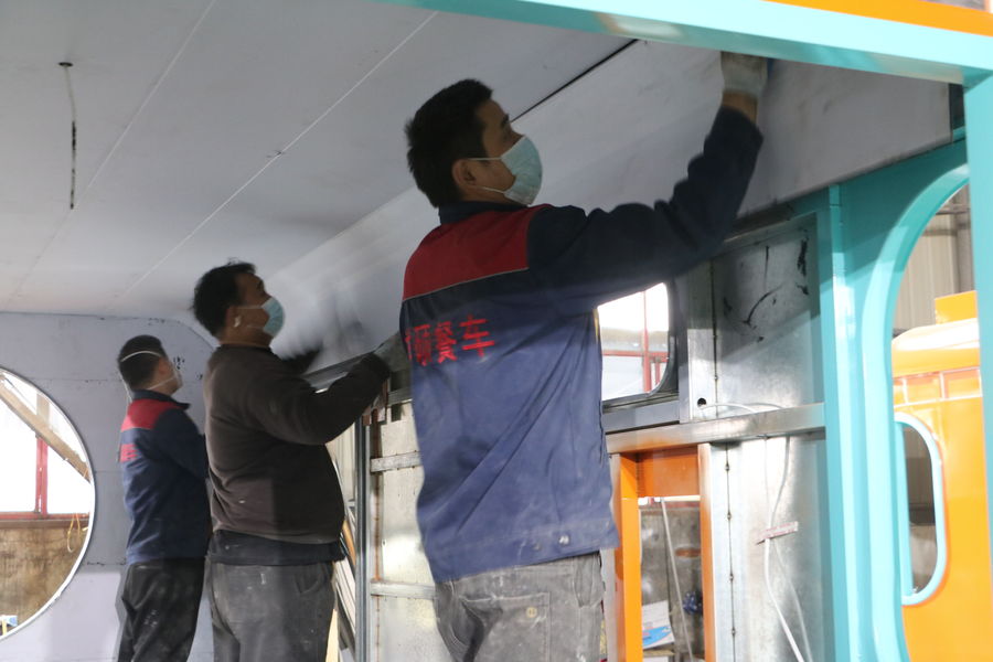 Shandong Chen Shanshan Automobile Co. línea de producción del fabricante